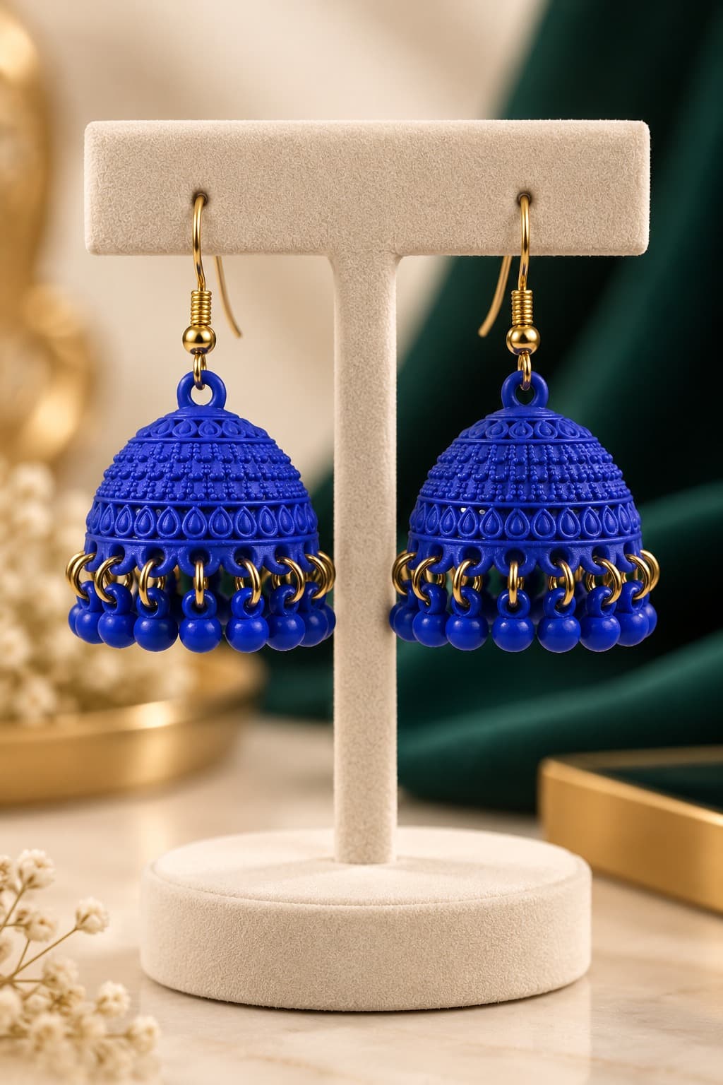 Mate Only Jumki | Elegant Traditional Jhumka Earrings-0071